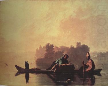 Fur Traders Descending the Missourl (nn03), George Caleb Bingham